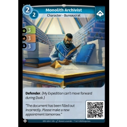 Monolith Archivist