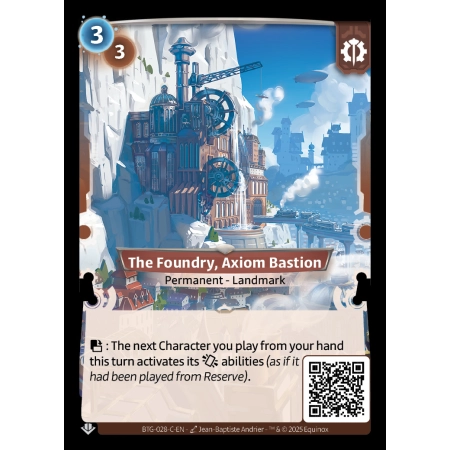 The Foundry, Axiom Bastion