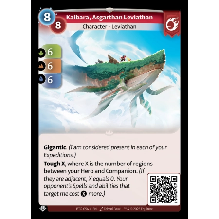 Kaibara, Asgarthan Leviathan