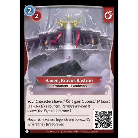 Haven, Bravos Bastion