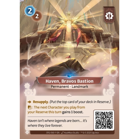 Haven, Bravos Bastion