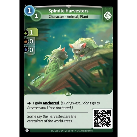 Spindle Harvesters