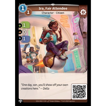 Ira, Fair Attendee