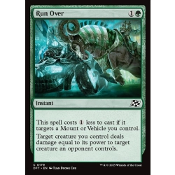 Run Over [FOIL]