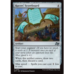 Racers' Scoreboard [FOIL]