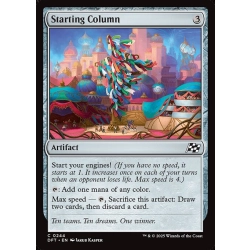 Starting Column
