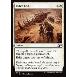 Ride's End