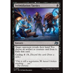 Intimidation Tactics