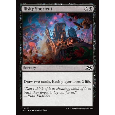 Risky Shortcut [FOIL]