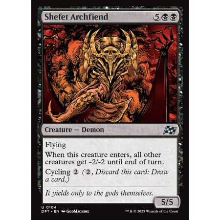 Shefet Archfiend