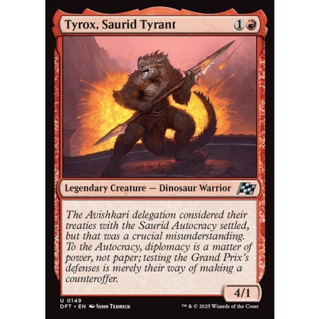 Tyrox, Saurid Tyrant [FOIL]