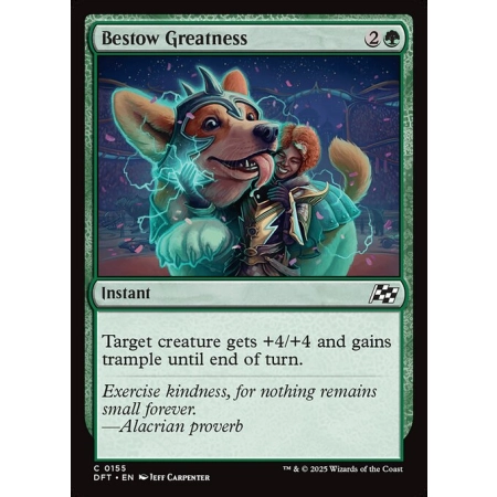 Bestow Greatness [FOIL]