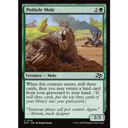 Pothole Mole [FOIL]