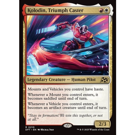 Kolodin, Triumph Caster