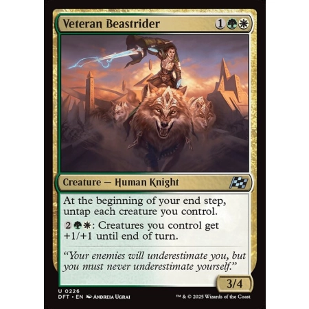Veteran Beastrider [FOIL]