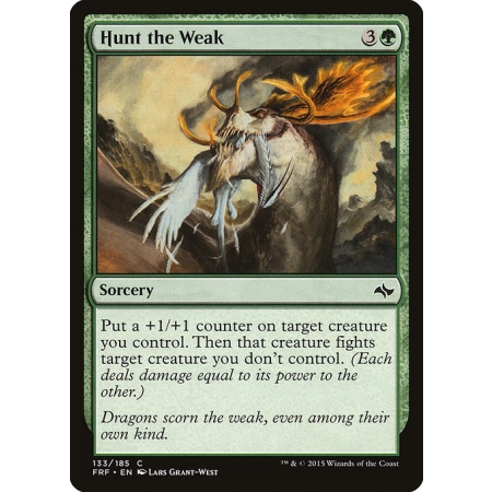 Hunt the Weak