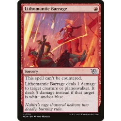 Lithomantic Barrage