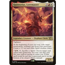 Quintorius, Loremaster