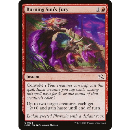 Burning Sun's Fury