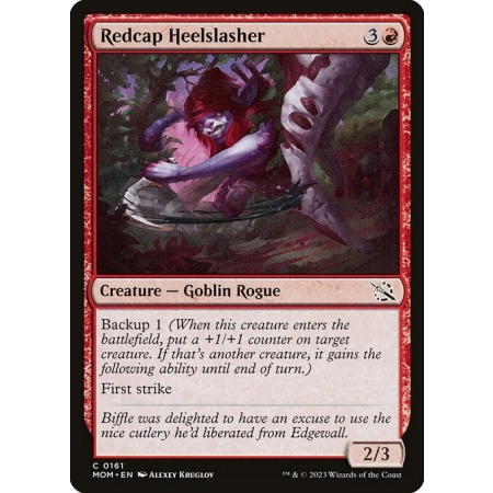 Redcap Heelslasher