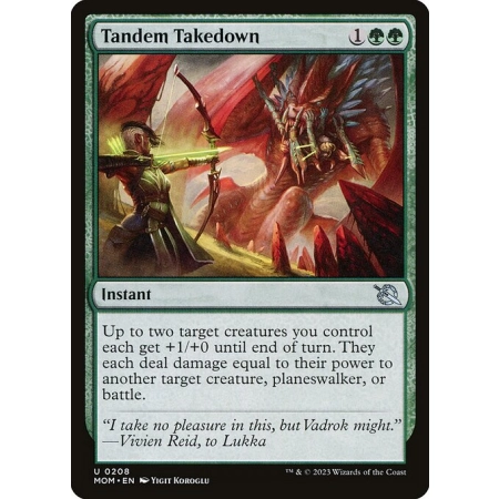 Tandem Takedown