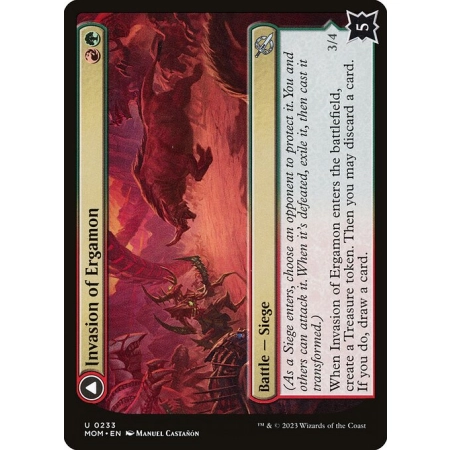 Invasion of Ergamon // Truga Cliffcharger