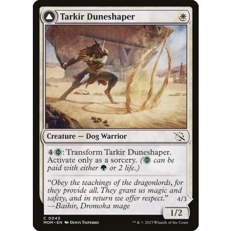 Tarkir Duneshaper // Burnished Dunestomper