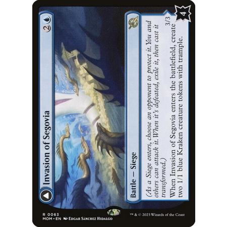 Invasion of Segovia // Caetus, Sea Tyrant of Segovia