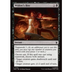 Widow's Bite Widow's Bite