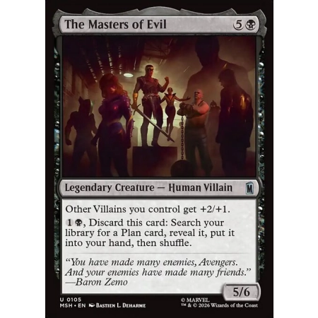 The Masters of Evil