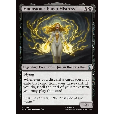 Moonstone, Harsh Mistress