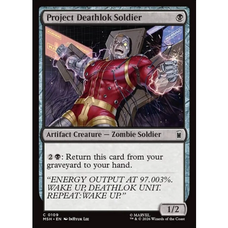 Project Deathlok Soldier