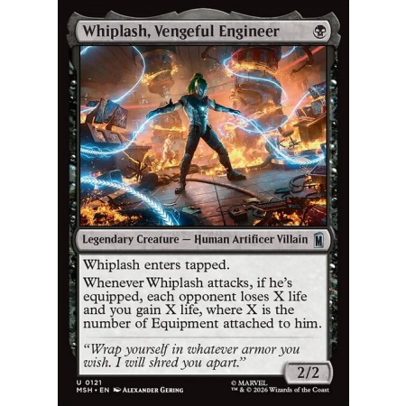 Whiplash, Vengeful Engineer