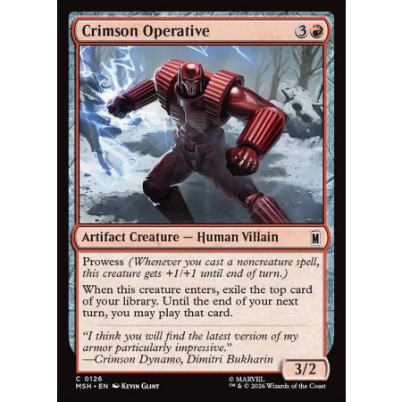 Crimson Operative