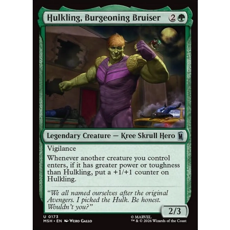Hulkling, Burgeoning Bruiser