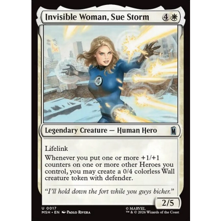 Invisible Woman, Sue Storm