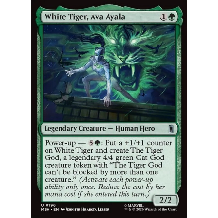 White Tiger, Ava Ayala