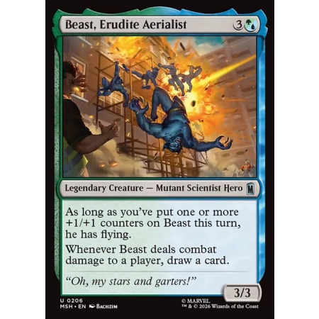 Beast, Erudite Aerialist