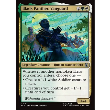Black Panther, Vanguard