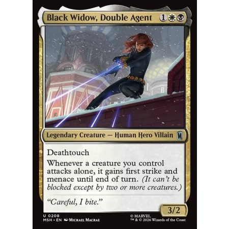 Black Widow, Double Agent