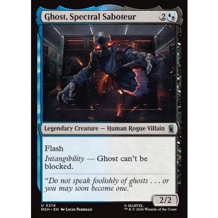 Ghost, Spectral Saboteur
