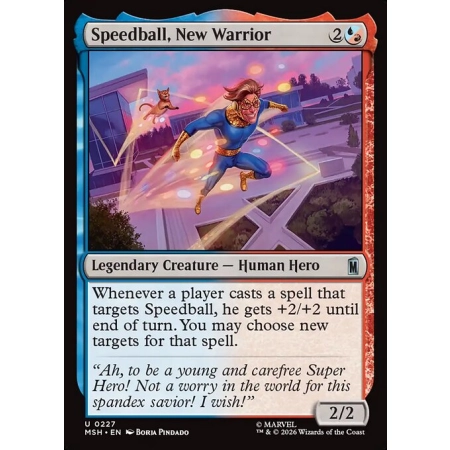 Speedball, New Warrior
