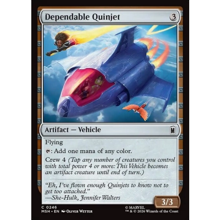 Dependable Quinjet
