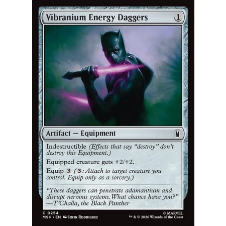 Vibranium Energy Daggers