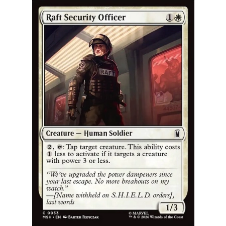 Raft Security Officer