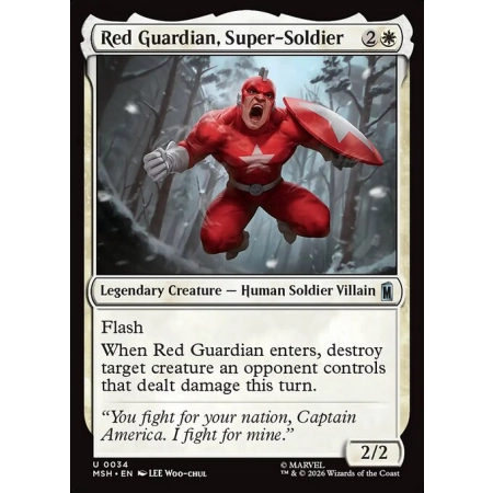 Red Guardian, Super-Soldier