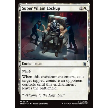 Super Villain Lockup