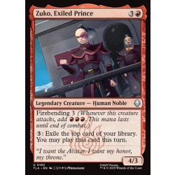 Zuko, Exiled Prince