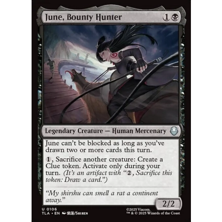 June, Bounty Hunter
