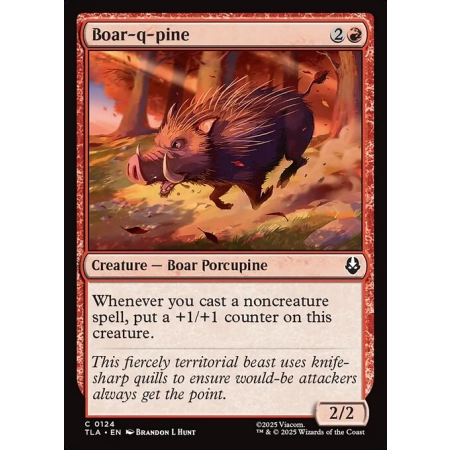Boar-q-pine